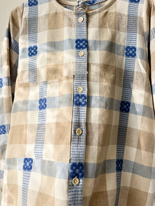 Košeľa Modrá kocka