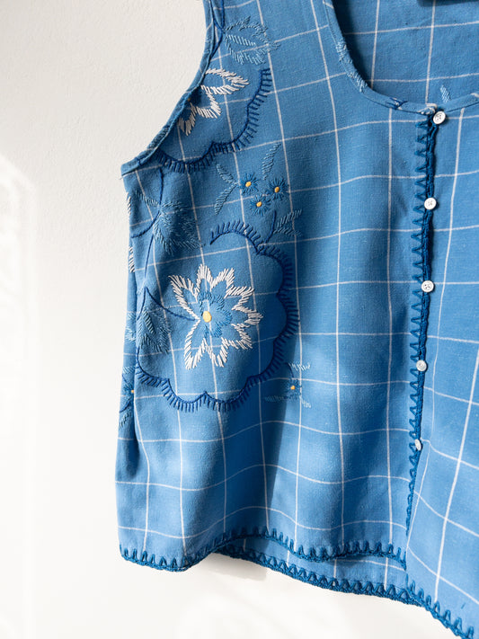 Košeľa Modrá mozaika 2