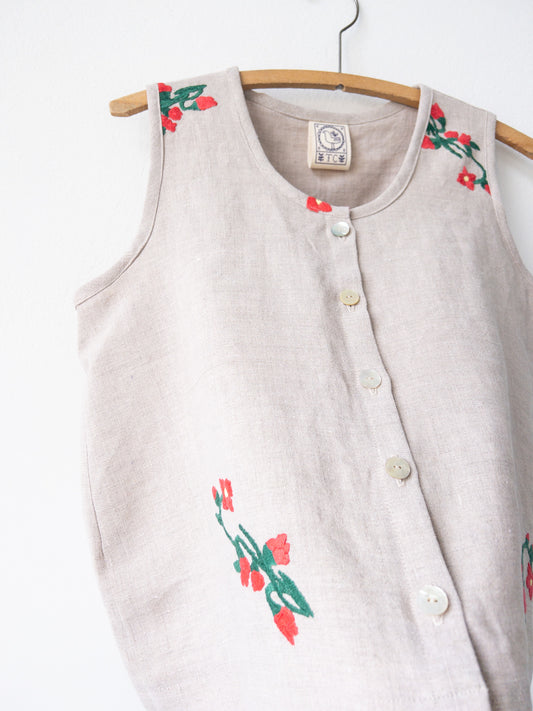 Košeľa Ľanová vyšívaná