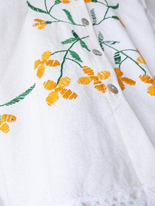 Košeľa Oranžový kvet