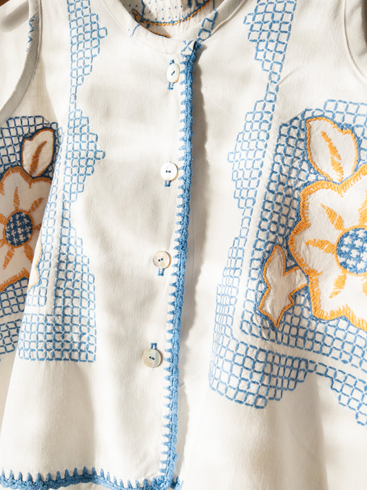 Košeľa Žlté kvety 2