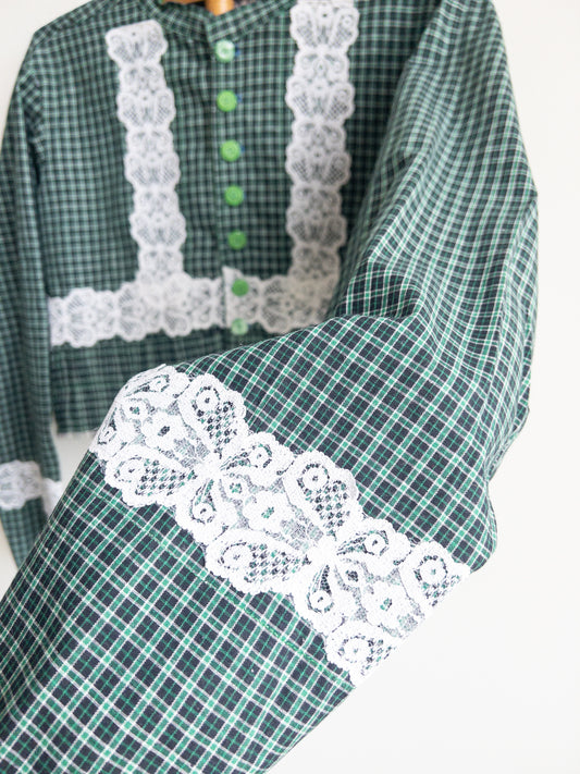 Jupka Zeleno-čierna