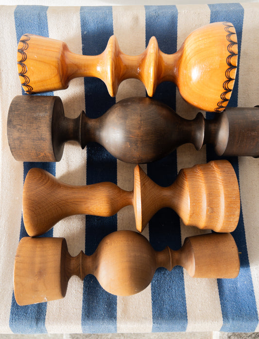 Drevený svietnik #13