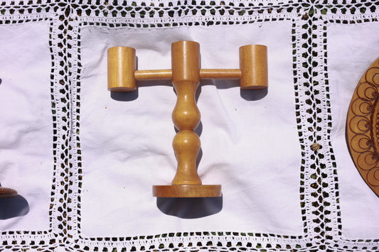 Drevený svietnik #2