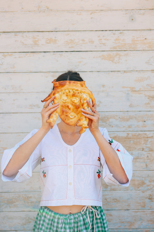 Košeľa Červený kvet