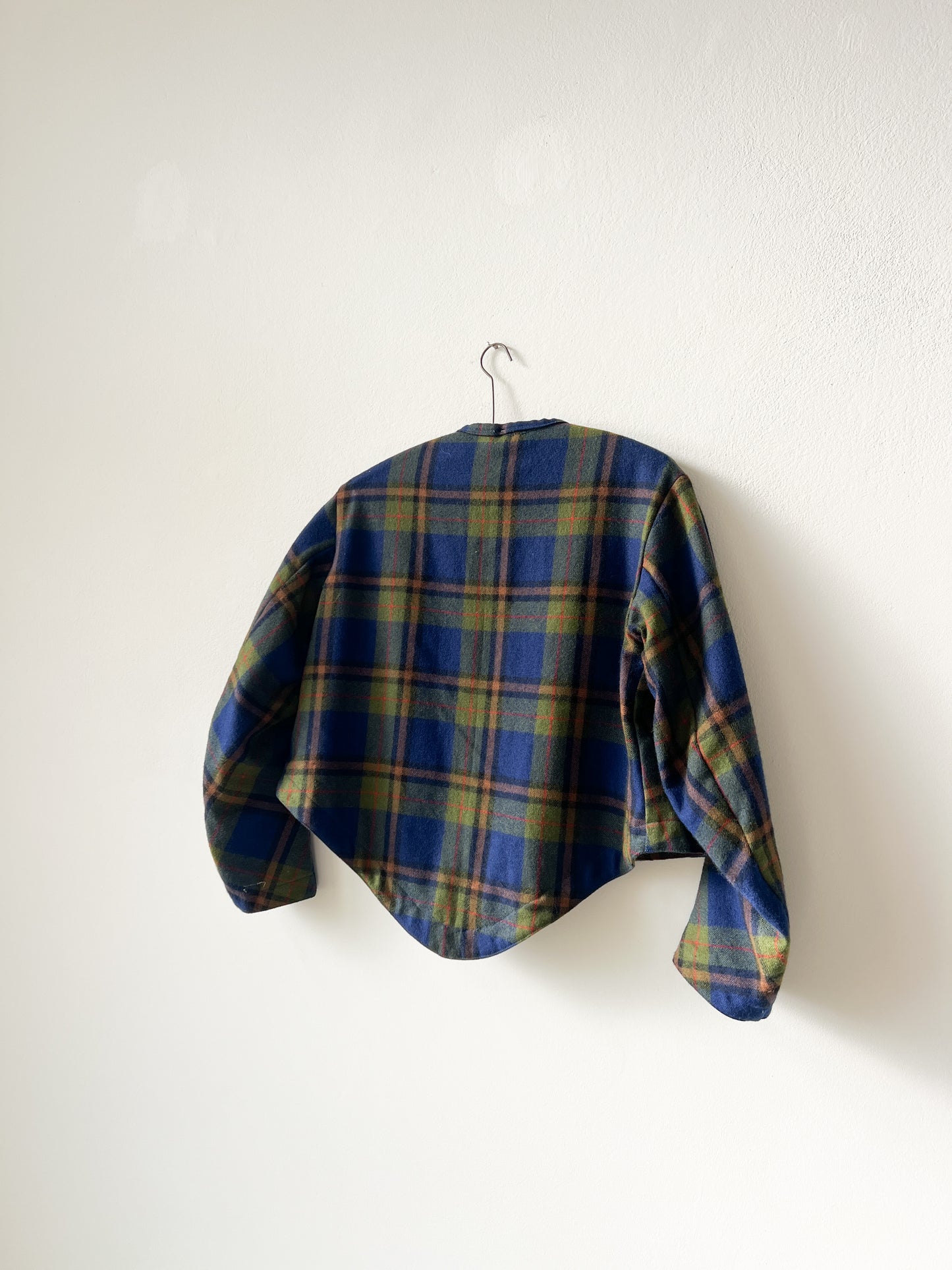 Vlnená jupka Tmavomodrá