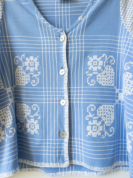 Košeľa Modré srdce