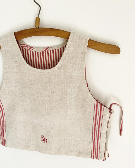 Vest with monogram