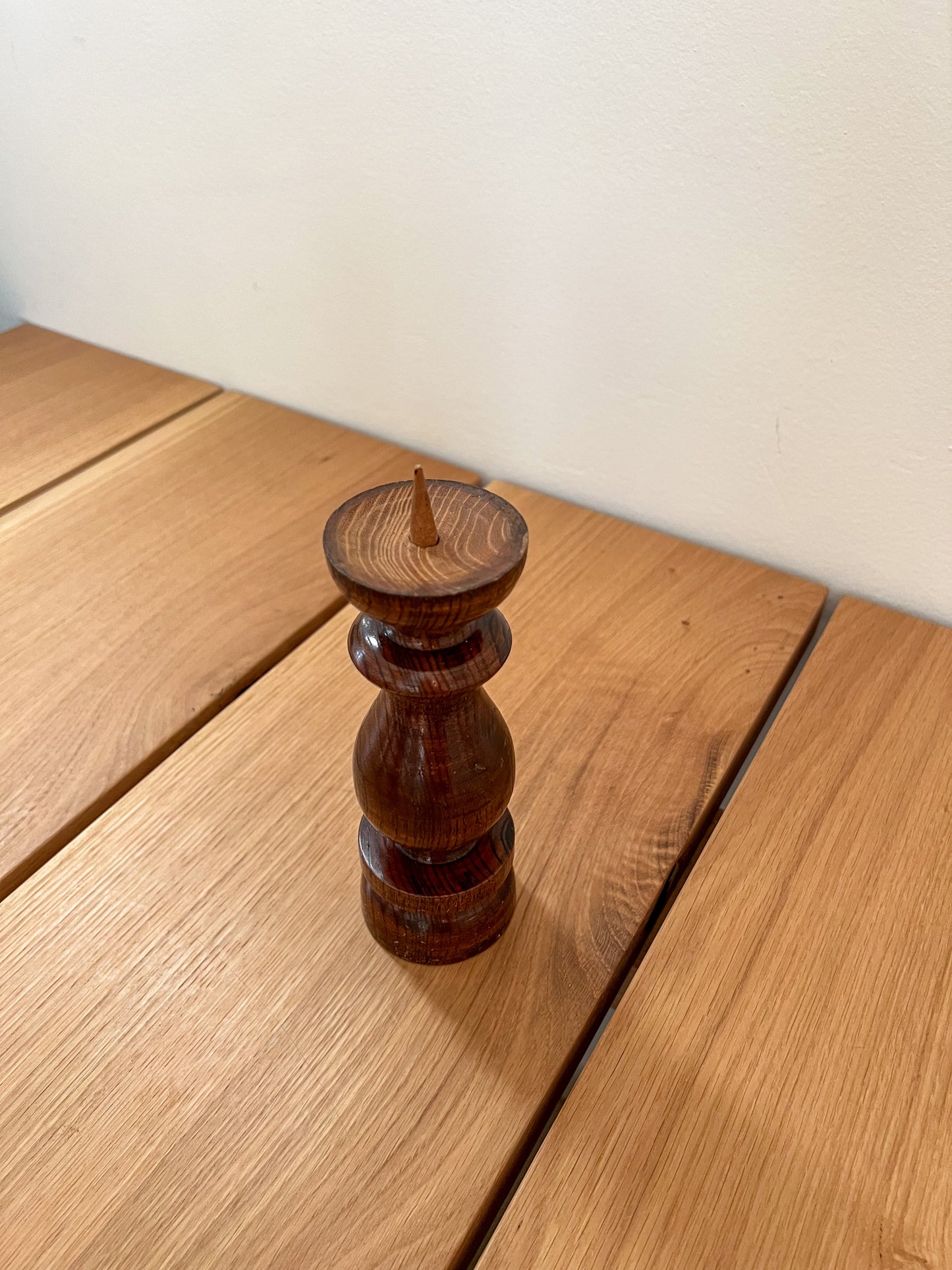 Drevený svietnik #11