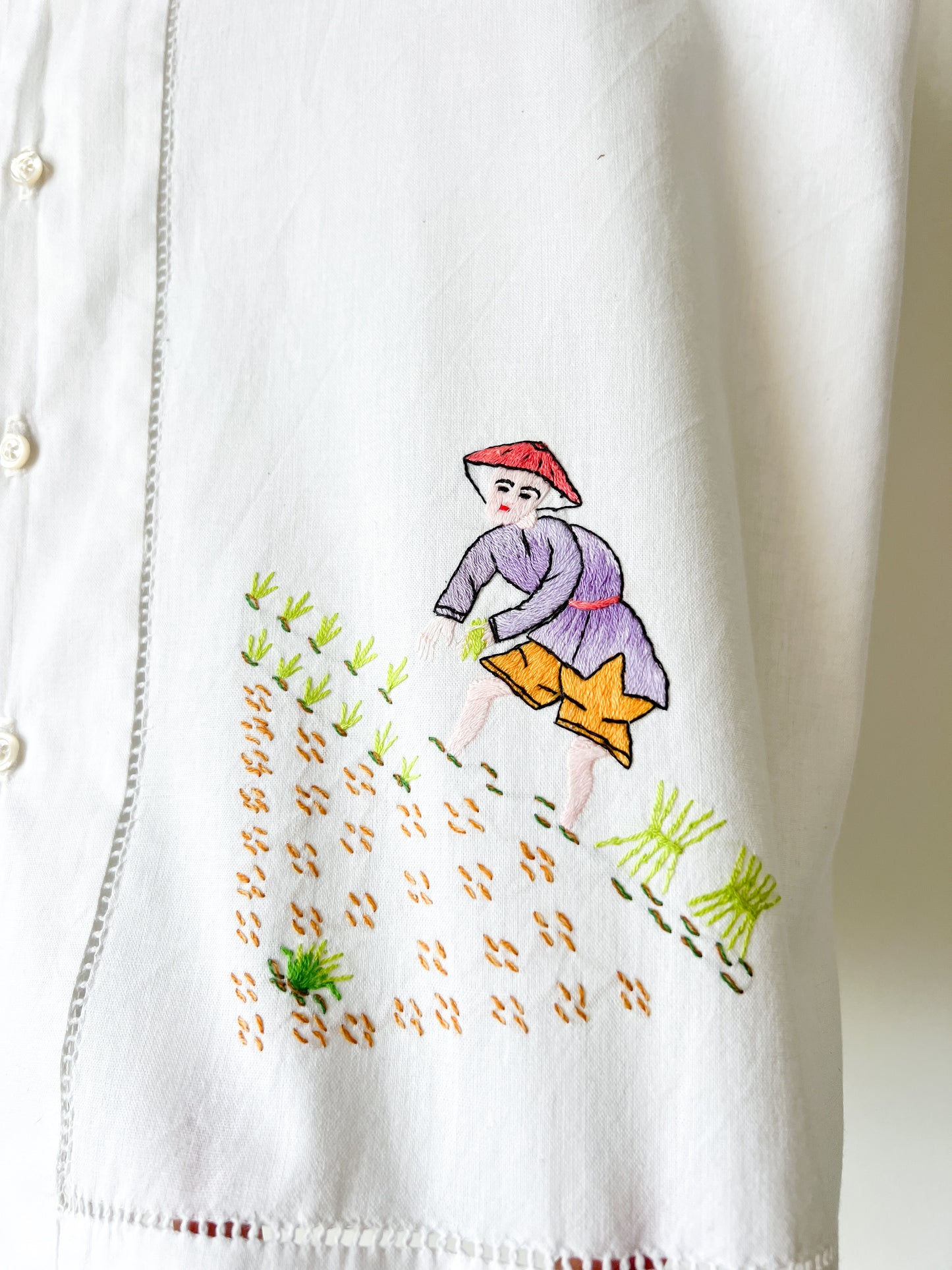 Košeľa Vietnamskí robotníci 4