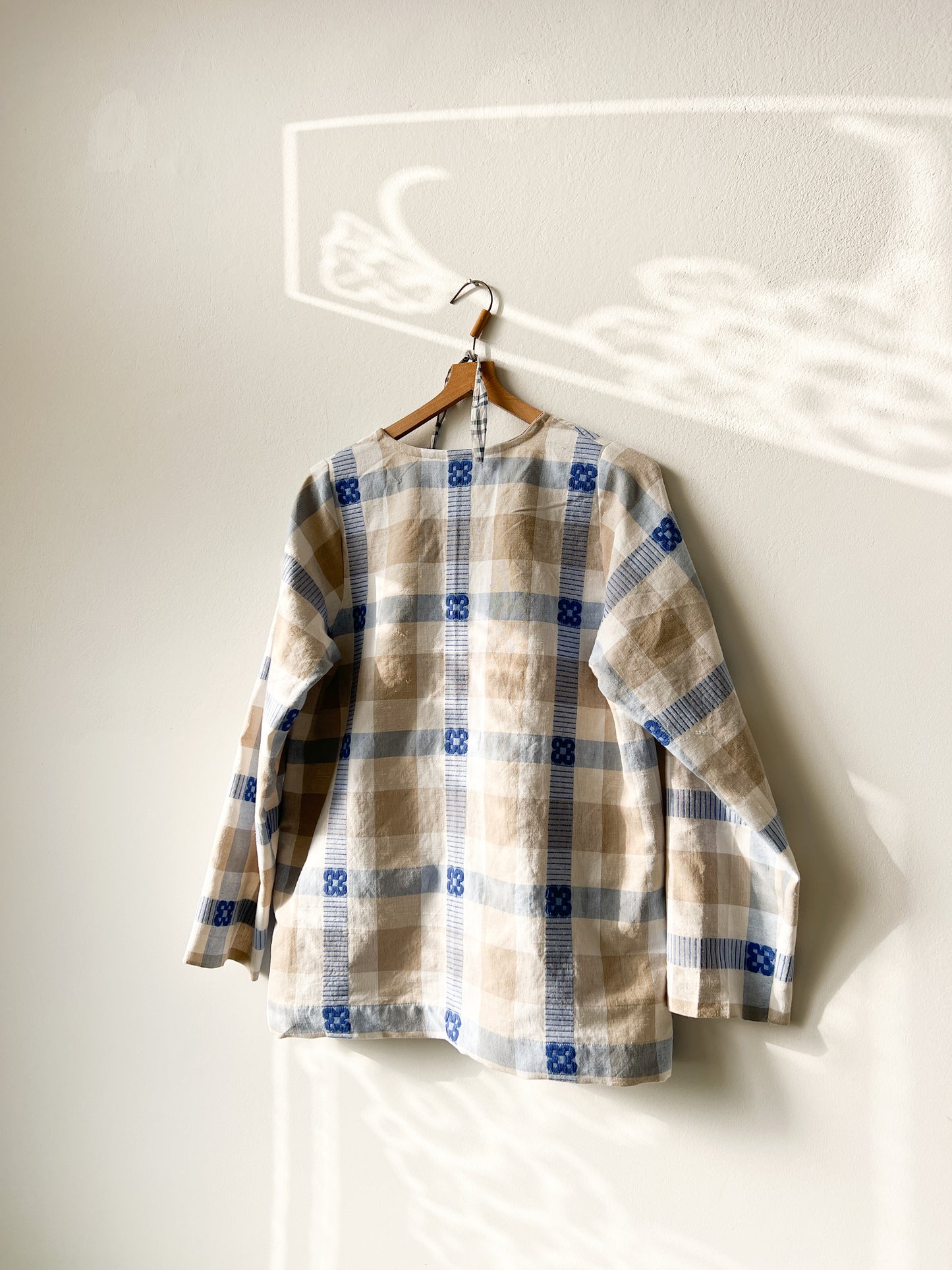 Košeľa Modrá kocka