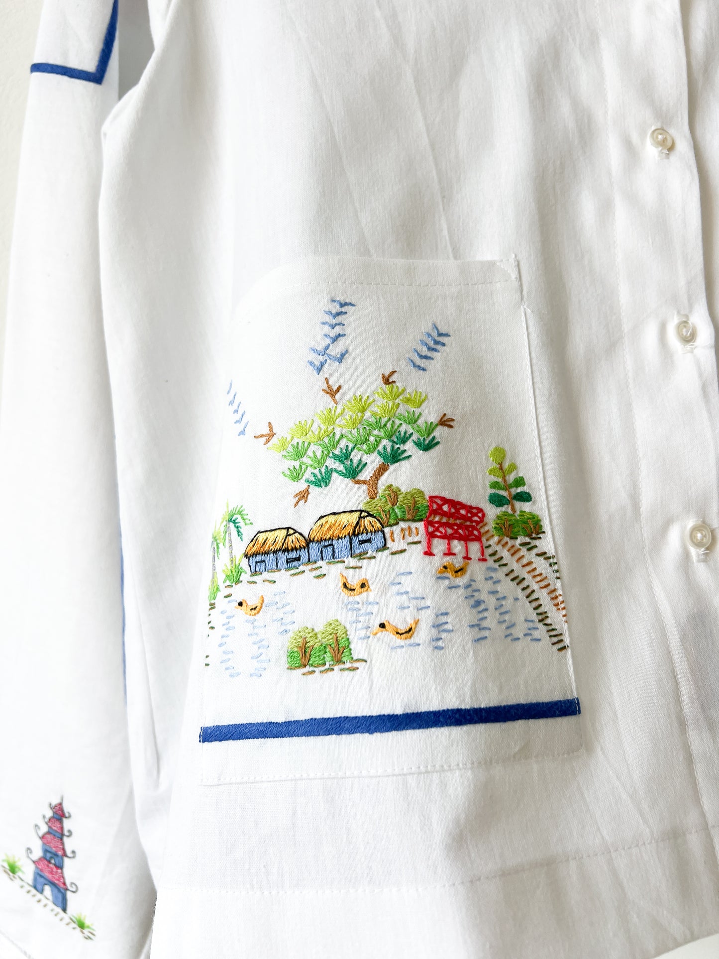 Košeľa Vietnamskí robotníci 6