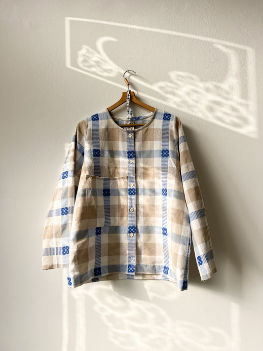 Košeľa Modrá kocka