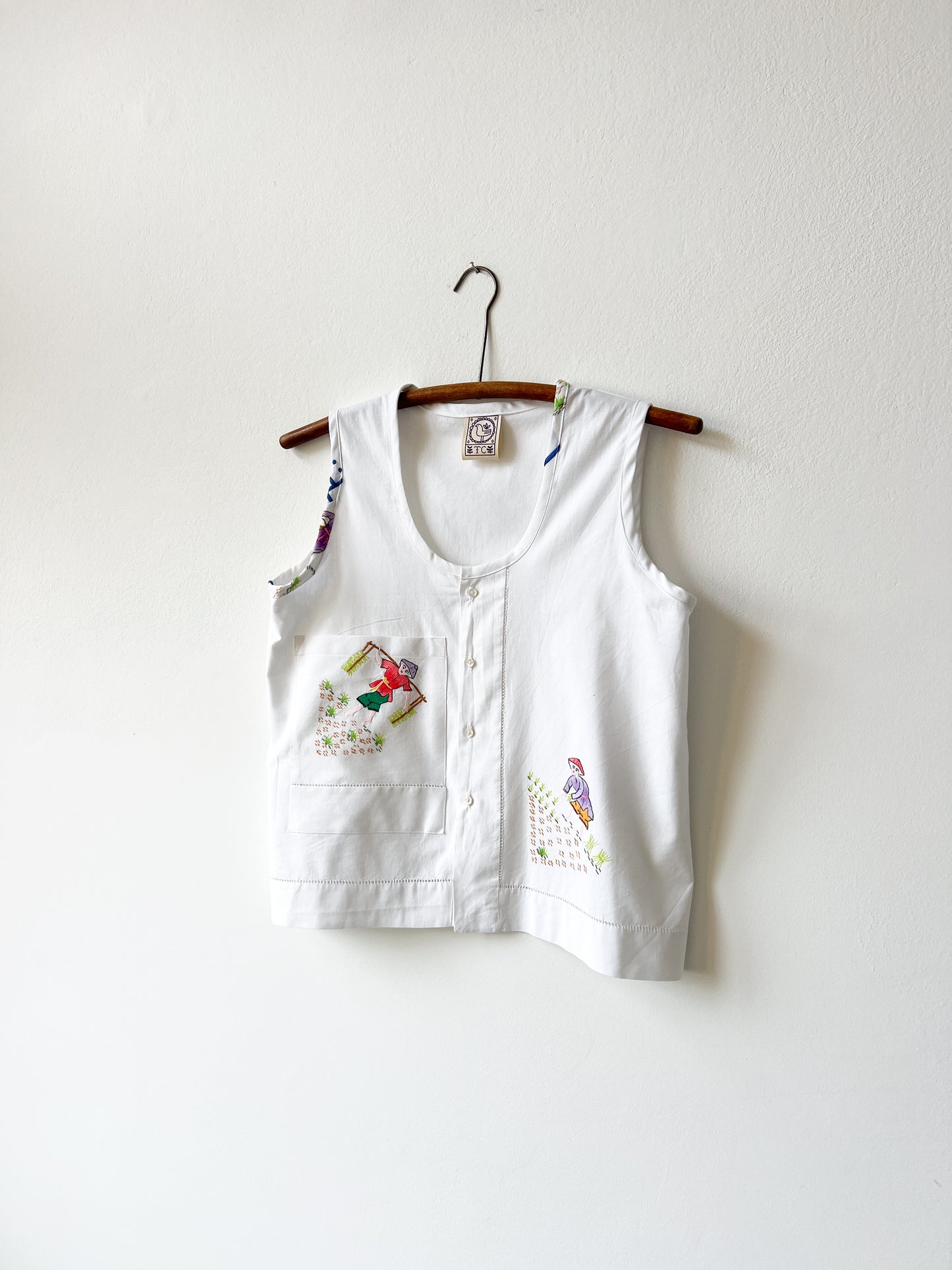 Košeľa Vietnamskí robotníci 4