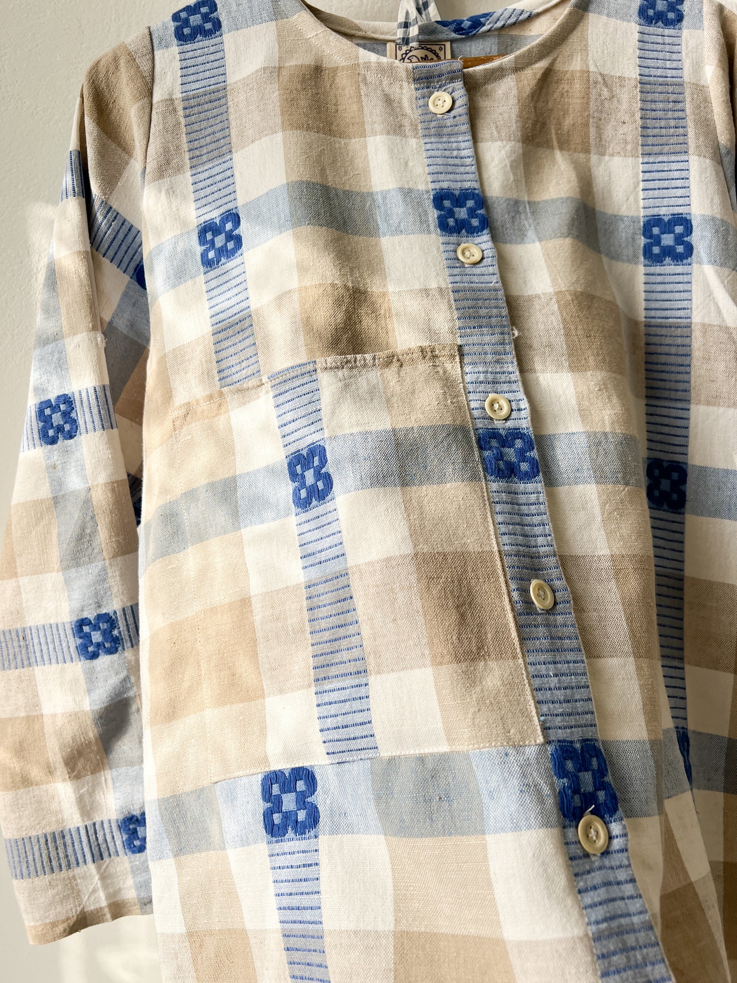 Košeľa Modrá kocka